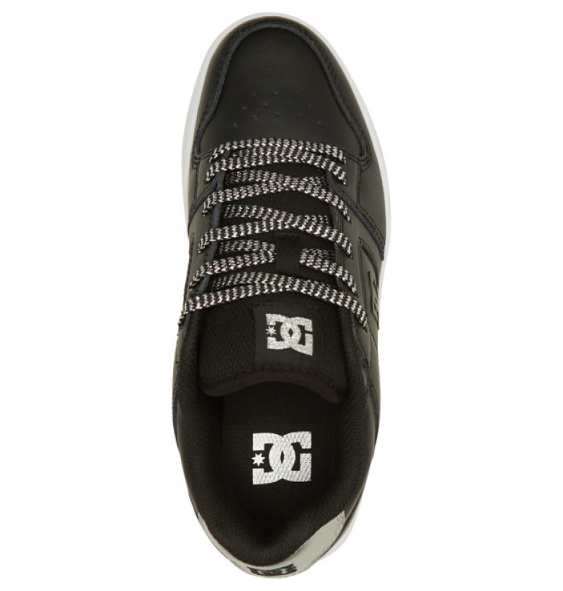 Basket DC Manteca 4 Noir Argent Femme | YJC-0678470