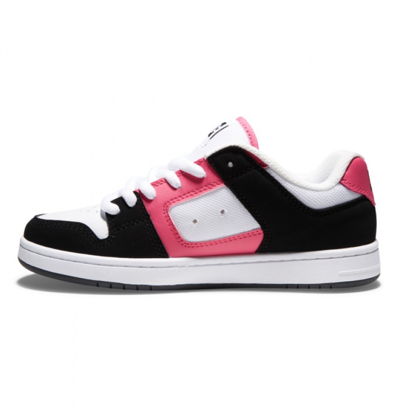 Basket DC Manteca 4 Noir Rose Femme | SOP-8604461