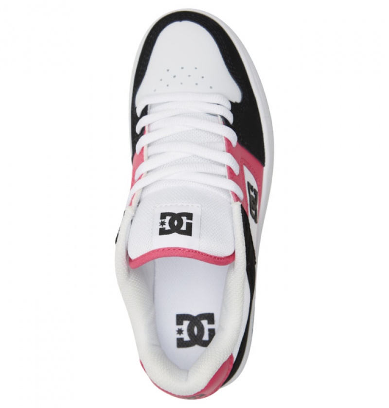 Basket DC Manteca 4 Noir Rose Femme | SOP-8604461