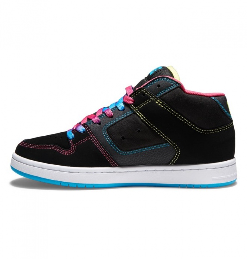 Basket DC Manteca 4 MID Noir Multicolore Femme | PCK-3858415