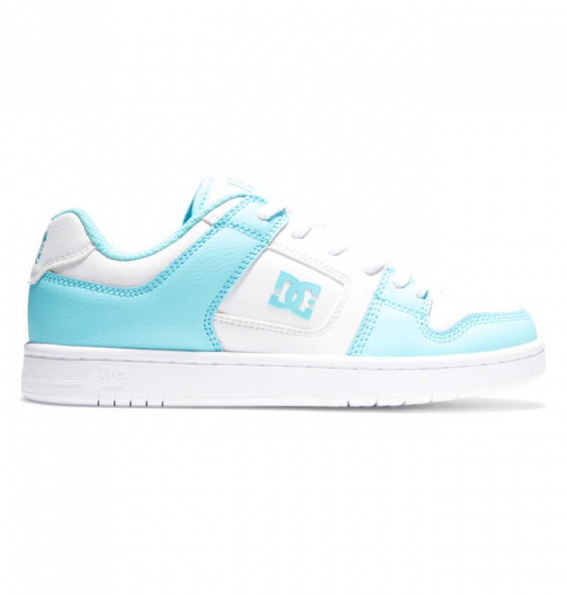 Basket DC Manteca 4 Blanche Bleu Femme | LWF-1699624