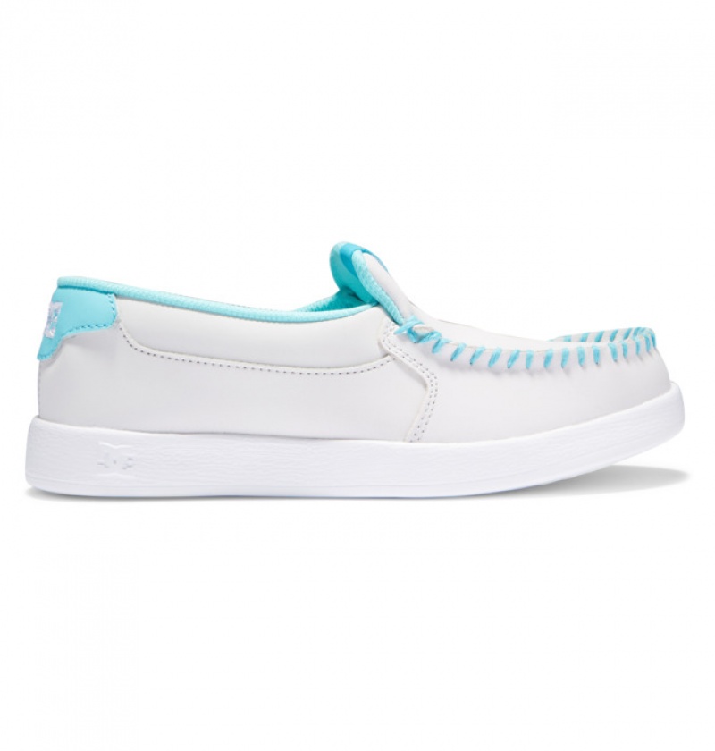 Basket DC Villain Slip On Grise Vert Femme | LPC-5603463