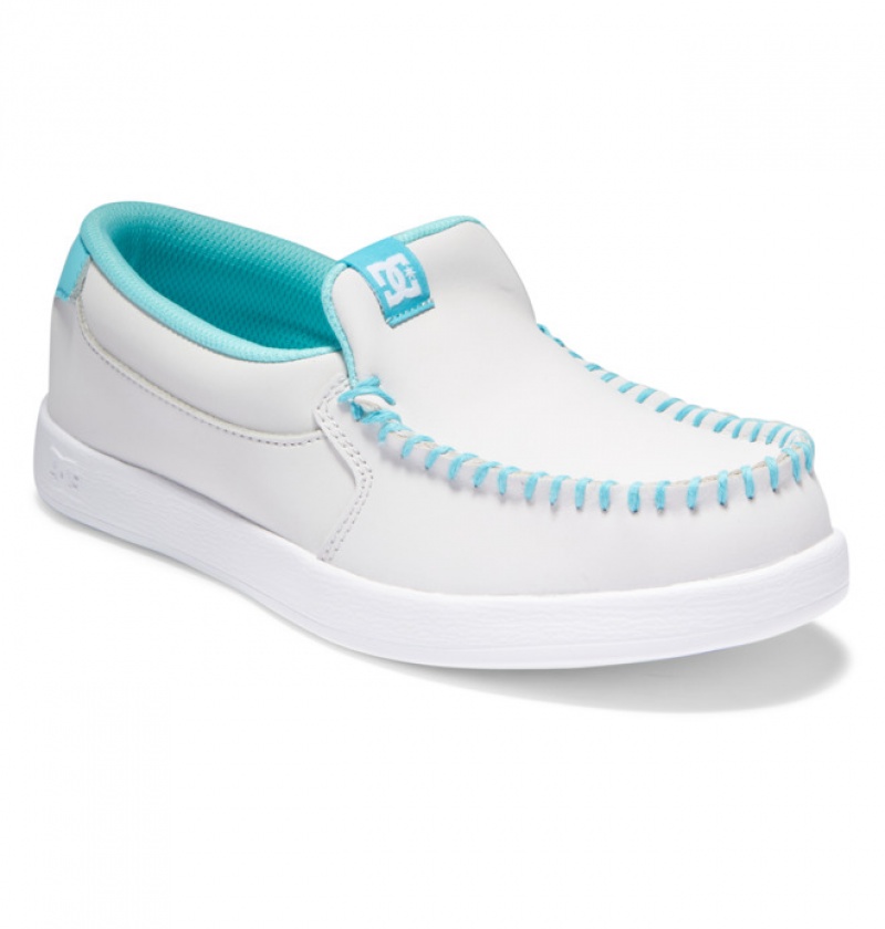 Basket DC Villain Slip On Grise Vert Femme | LPC-5603463