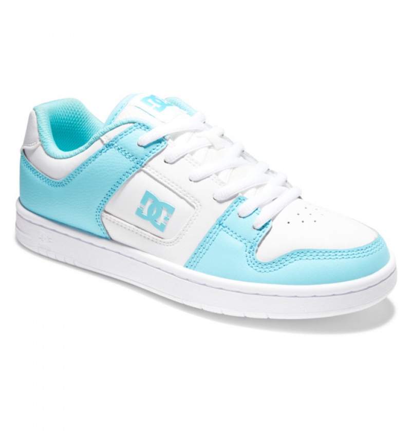 Basket DC Manteca 4 Blanche Bleu Femme | LWF-1699624