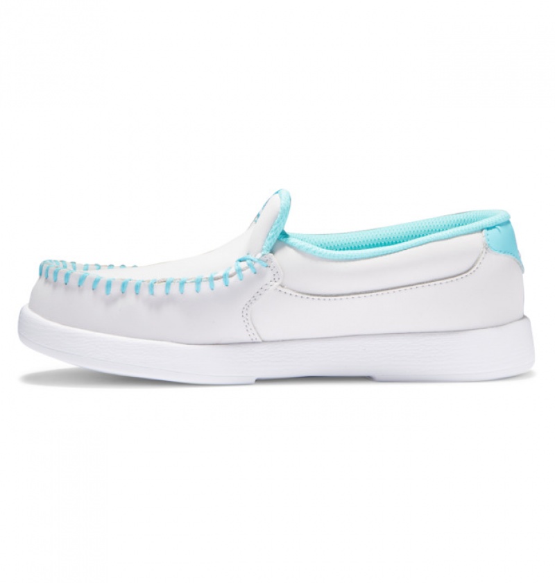 Basket DC Villain Slip On Grise Vert Femme | LPC-5603463