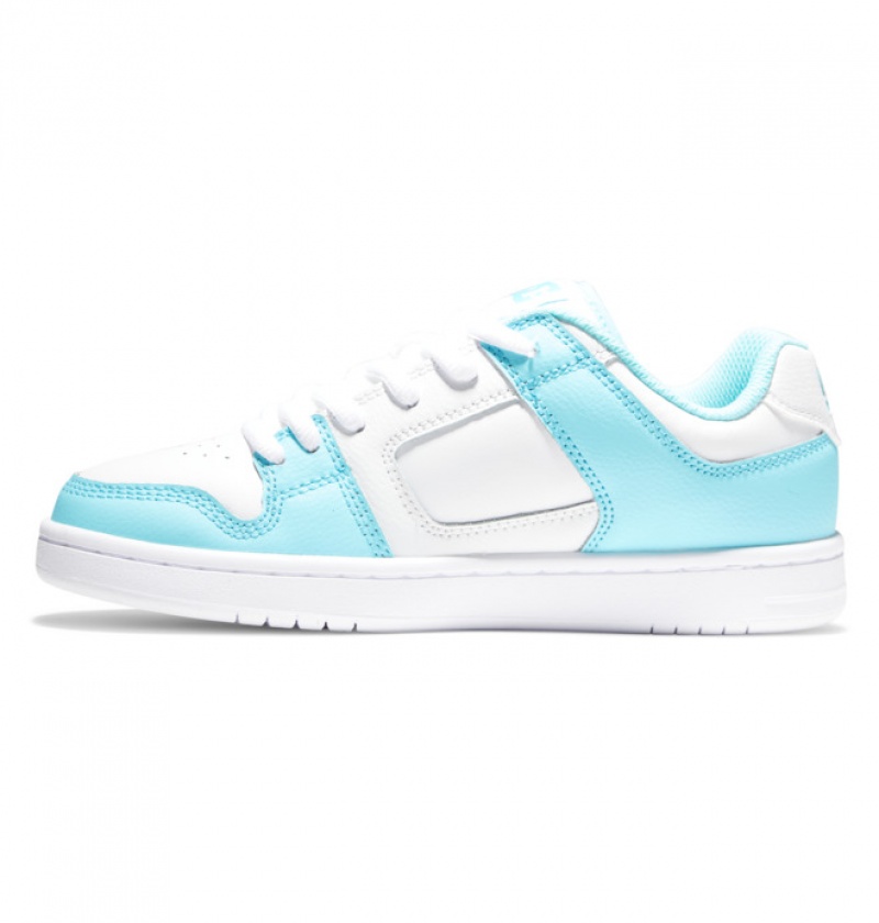 Basket DC Manteca 4 Blanche Bleu Femme | LWF-1699624