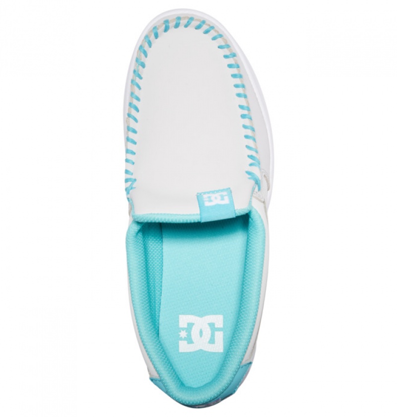 Basket DC Villain Slip On Grise Vert Femme | LPC-5603463