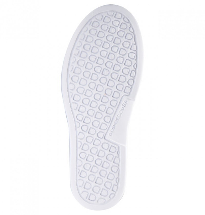 Basket DC Villain Slip On Grise Vert Femme | LPC-5603463