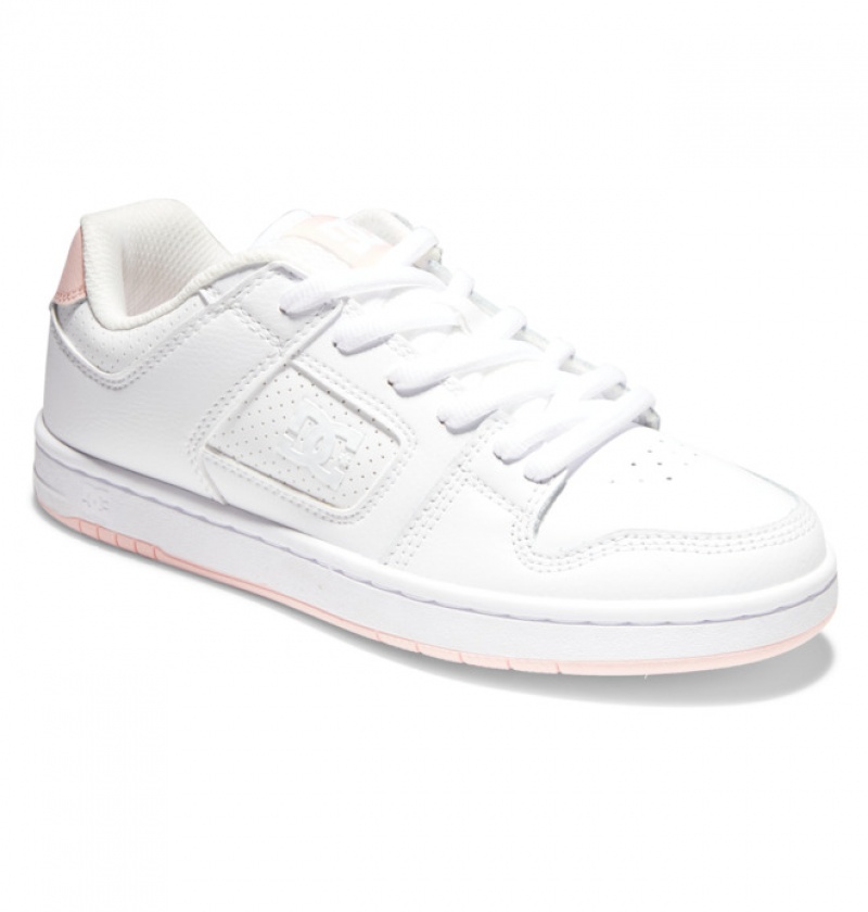 Basket DC Manteca 4 Blanche Rose Femme | QZF-5771656