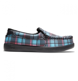 Basket DC Villain Slip On Bleu Femme | MRR-9111033