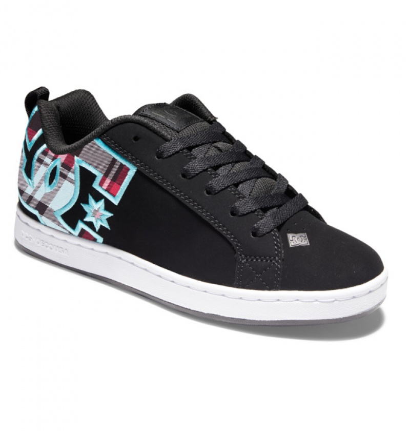 Basket DC Court Graffik Noir Bleu Femme | OTV-9199172