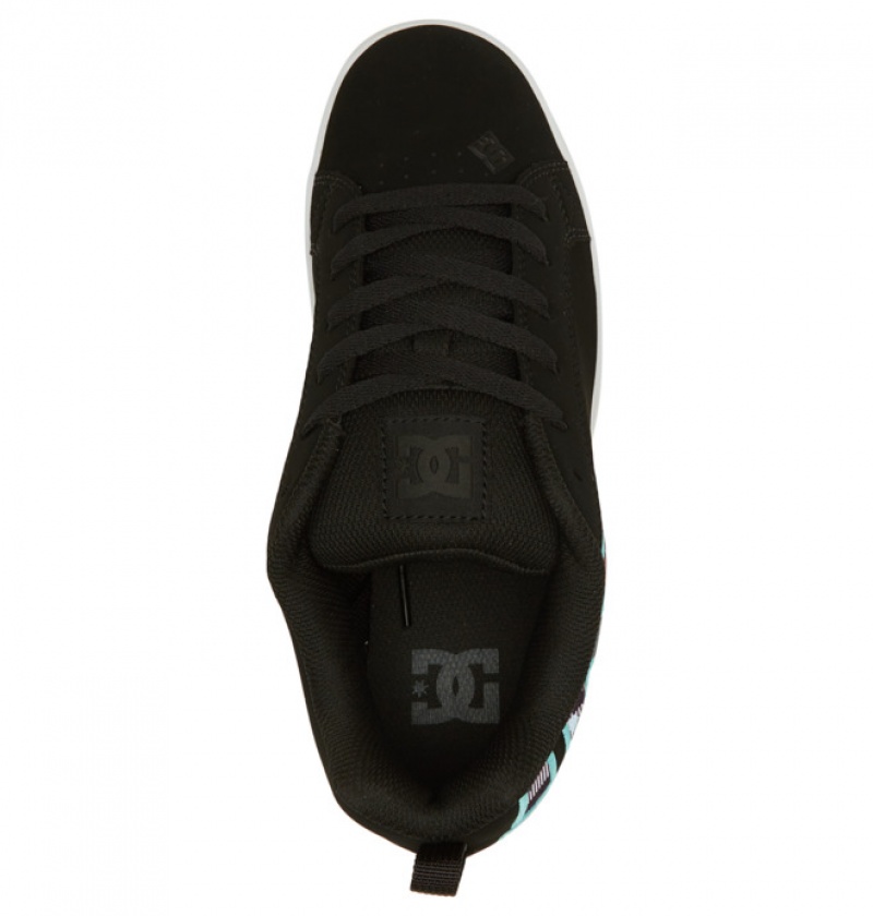 Basket DC Court Graffik Noir Bleu Femme | OTV-9199172