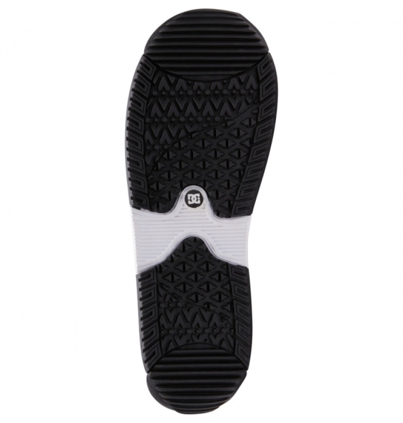 Bottes De Planche à Neige DC Mora Step On Noir Blanche Femme | PDR-2408621