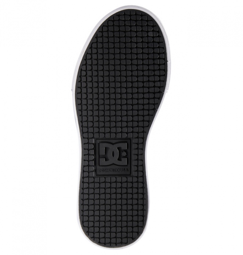 Chaussure Lacet DC Pure Elastic Dentelle Noir Enfant | VUA-2490466