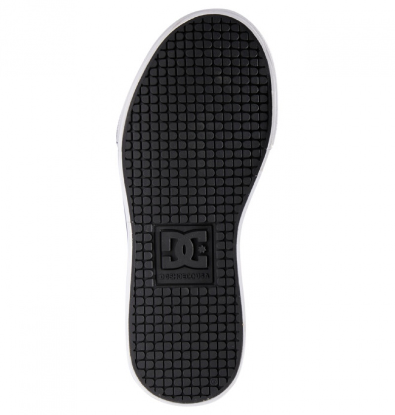 Chaussure Lacet DC Pure Noir Enfant | QND-0810946