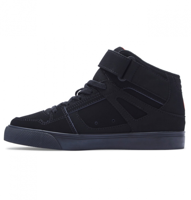 Chaussure Lacet DC Star Wars Pure HI High Tops Noir Rouge Enfant | KFX-0714221