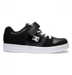 Chaussure Skate DC Manteca 4 Elastic Dentelle Noir Blanche Enfant | FRO-4388613