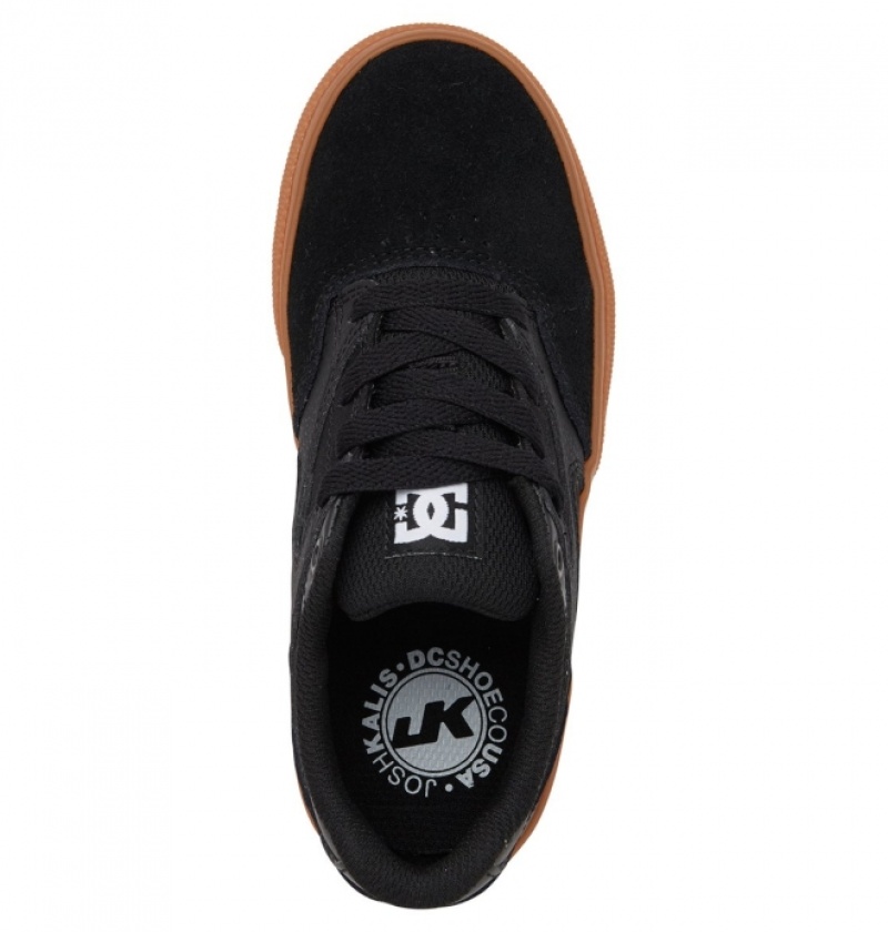 Chaussure Skate DC Kalis Vulc Noir Enfant | EMK-1986492