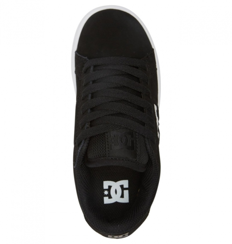 Basket DC Striker Noir Blanche Enfant | OLA-2608906