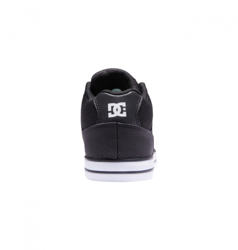 Basket DC Pure MID Mid-Top Noir Blanche Enfant | APT-5199387