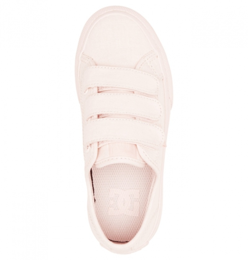 Basket DC Manual Velcro Rose Clair Enfant | VIO-0361883