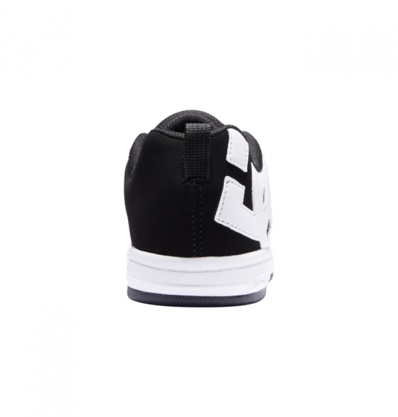 Basket DC Court Graffik Noir Blanche Enfant | ZXW-1394496