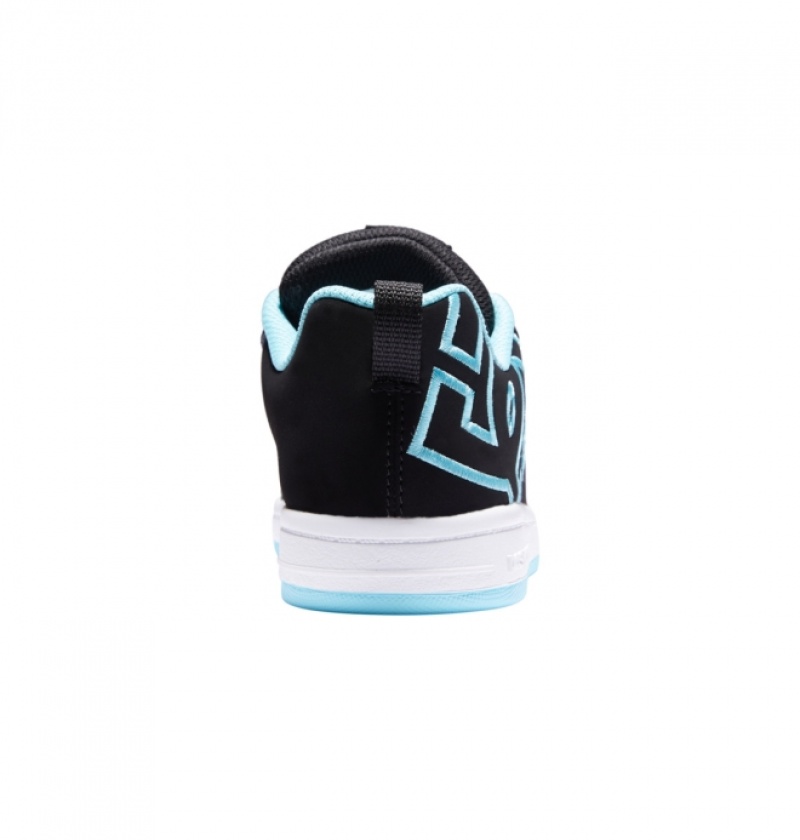 Basket DC Court Graffik Noir Bleu Enfant | TIG-1058327