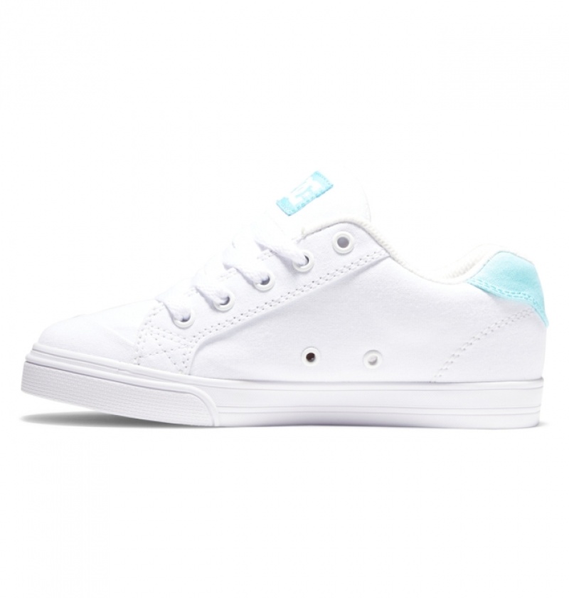 Basket DC Chelsea Blanche Menthe Enfant | SRO-7243550