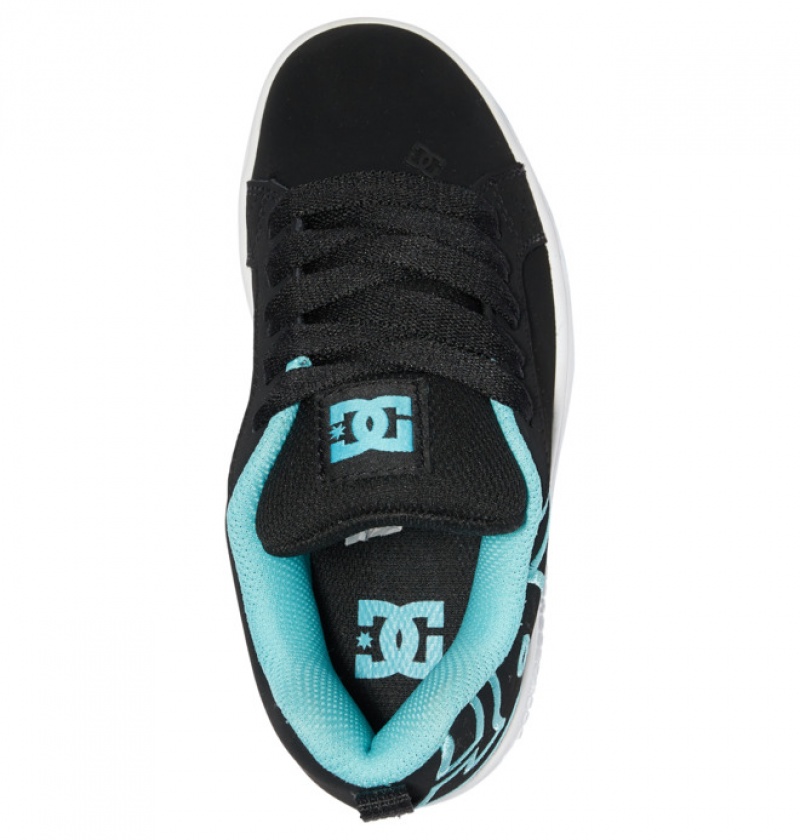 Basket DC Court Graffik Noir Bleu Enfant | BWN-8016337