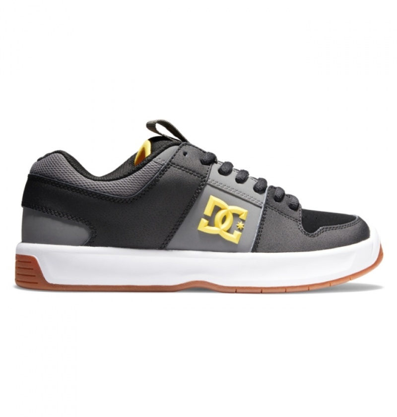 Chaussure Skate DC Lynx Zero Noir Grise Jaune Homme | OPA-2667894