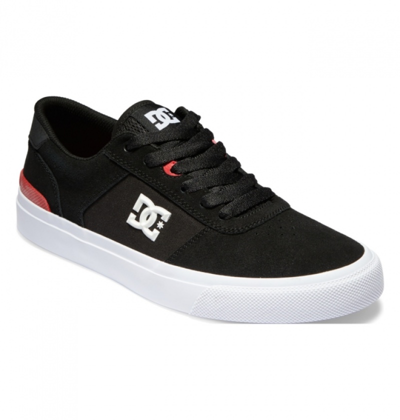 Chaussure Skate DC Teknic S Noir Blanche Homme | AJV-4066621