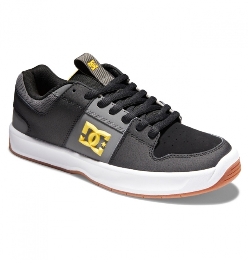 Chaussure Skate DC Lynx Zero Noir Grise Jaune Homme | OPA-2667894