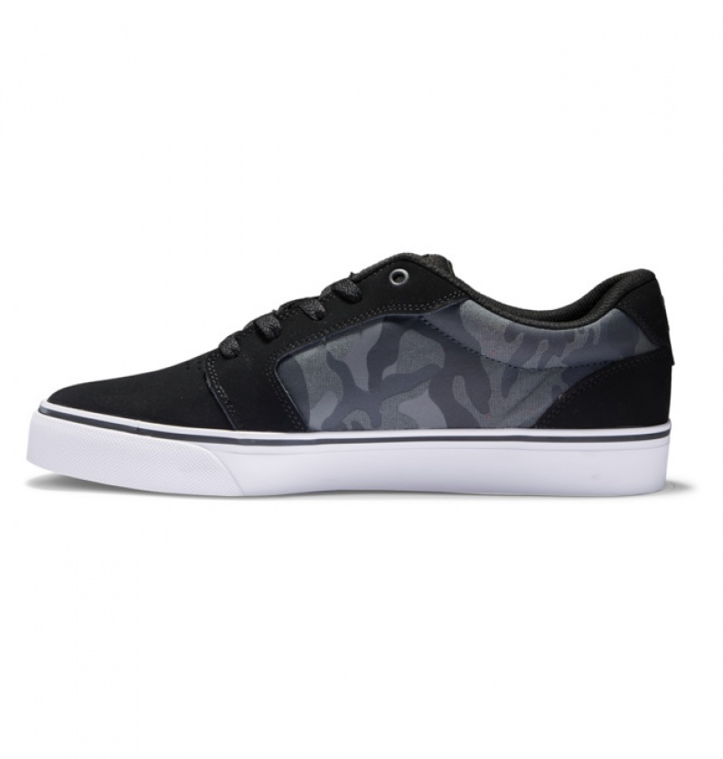 Basket DC Anvil Noir Camouflage Homme | AYE-6328136