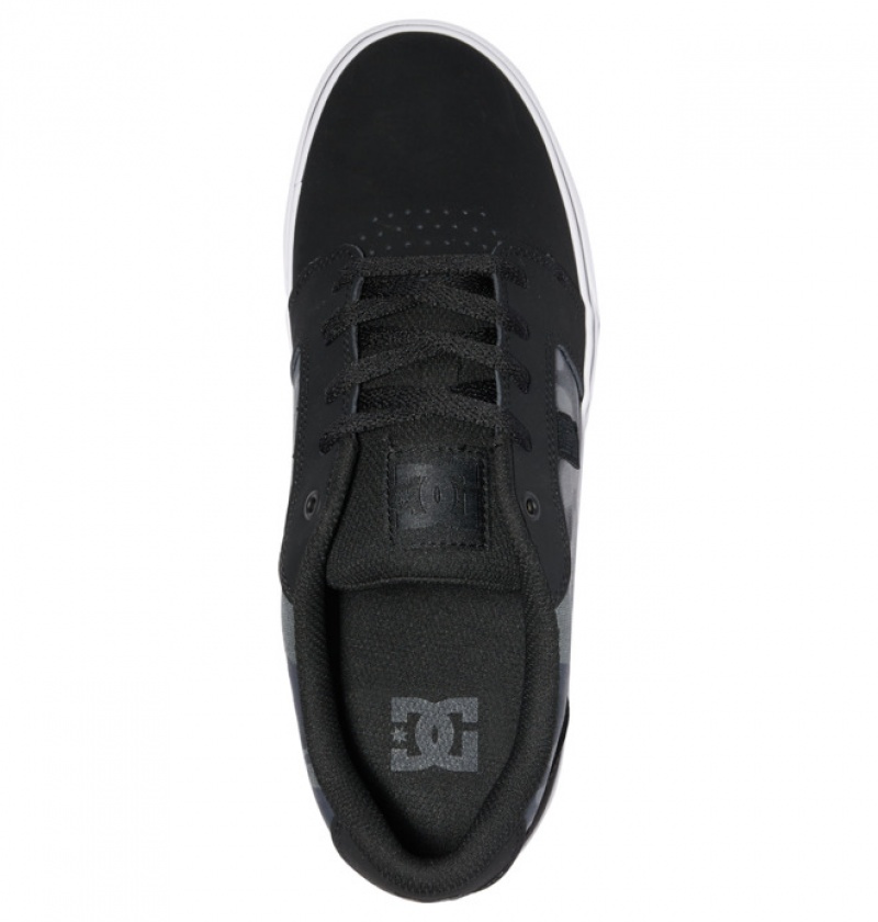 Basket DC Anvil Noir Camouflage Homme | AYE-6328136