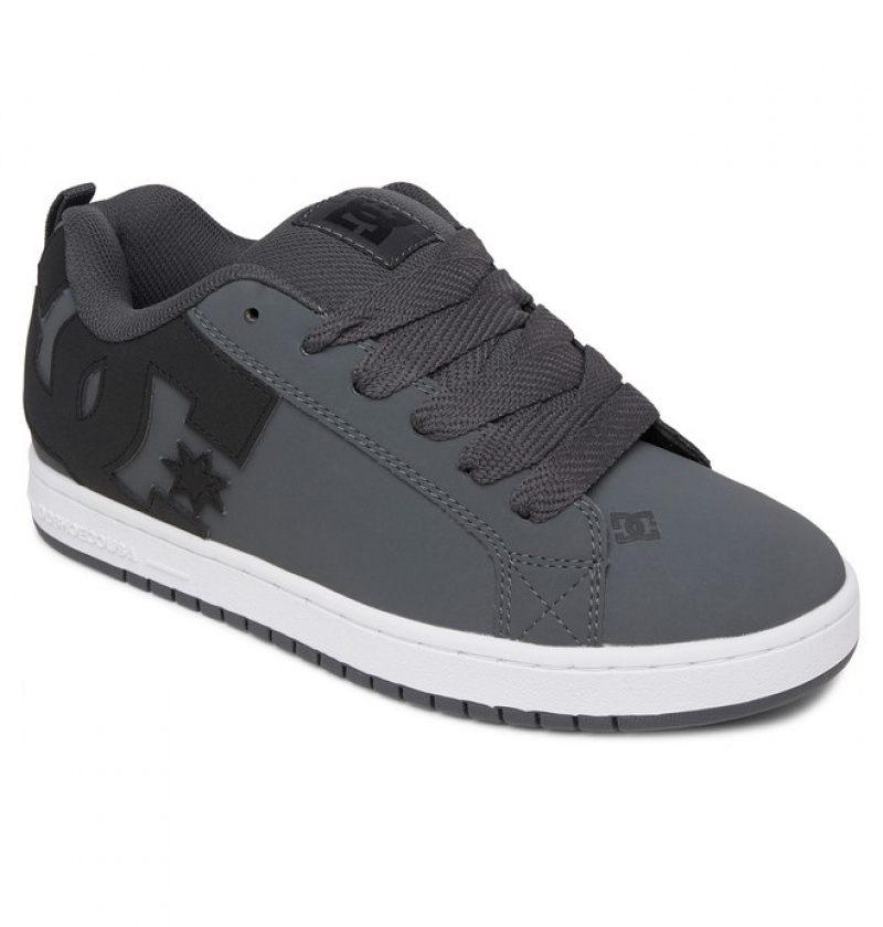 Basket DC Court Graffik Grise Noir Blanche Homme | VUC-8784662