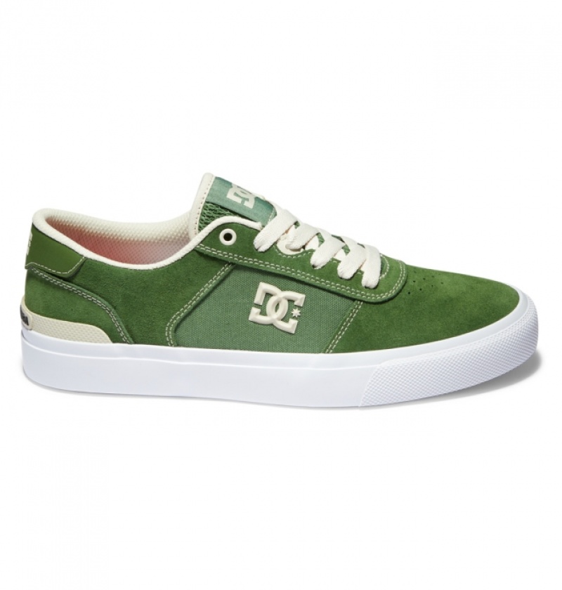 Chaussure Skate DC Teknic S Jaakko Vert Olive Foncé Homme | HBV-9525553