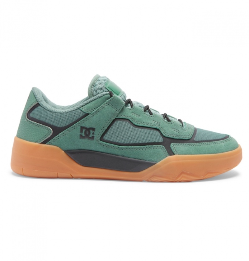 Chaussure Skate DC DC Metric Vert Olive Homme | TDH-3049692