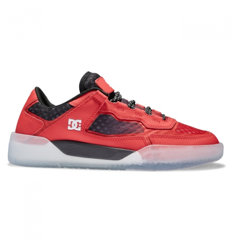 Chaussure Skate DC DC Metric Rouge Homme | TQA-8626750