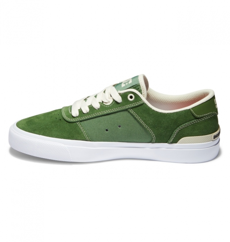 Chaussure Skate DC Teknic S Jaakko Vert Olive Foncé Homme | HBV-9525553