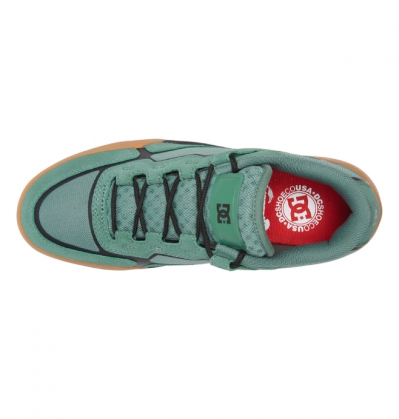 Chaussure Skate DC DC Metric Vert Olive Homme | TDH-3049692