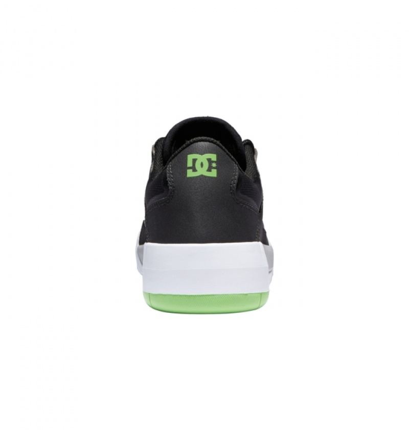 Chaussure Skate DC Metric Noir Grise Vert Homme | JGI-5859474