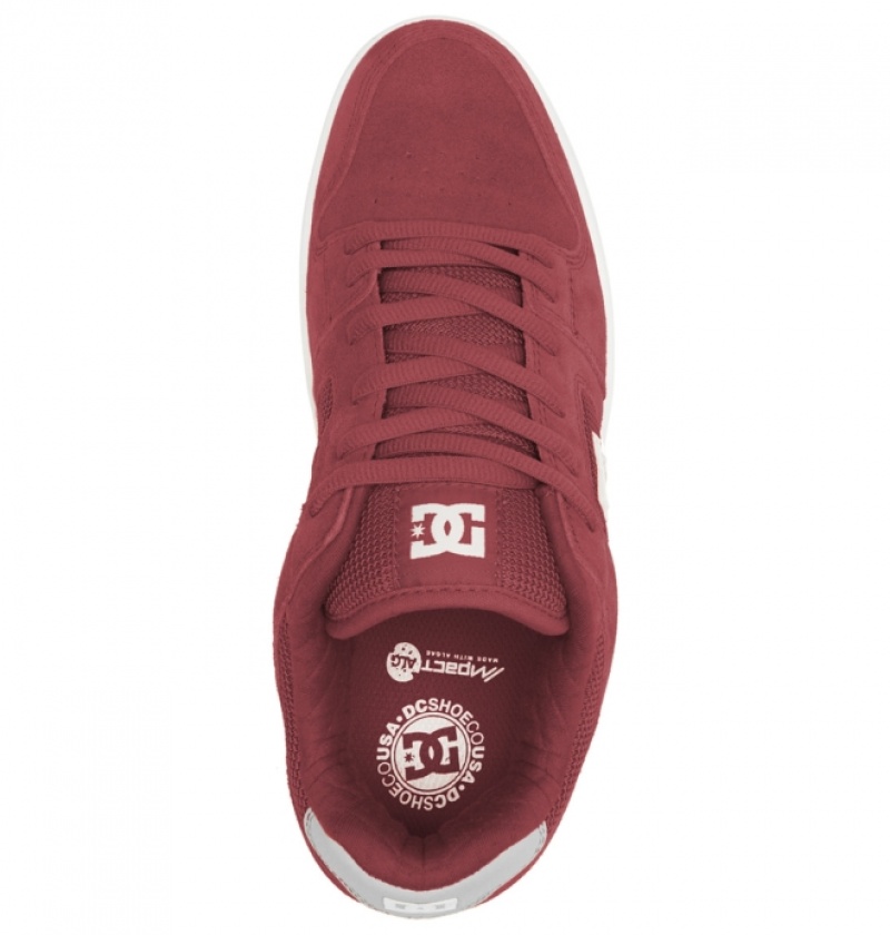 Chaussure Skate DC Manteca 4 Rouge Foncé Homme | JNZ-8144746