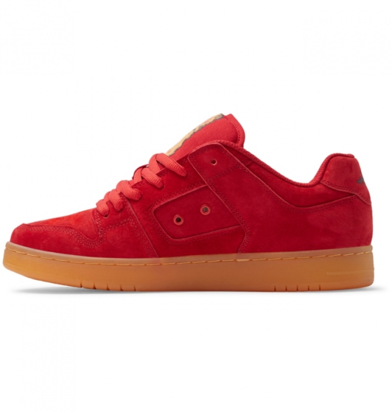 Chaussure Skate DC Fireball x DC Manteca 4 Rouge Homme | FED-9763834