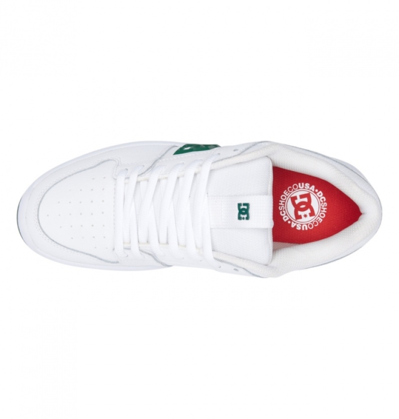 Chaussure Skate DC Lynx Zero Blanche Vert Homme | NMV-4932801