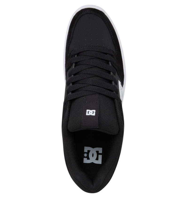 Chaussure Skate DC Lynx Zero Noir Blanche Homme | WIP-2554336