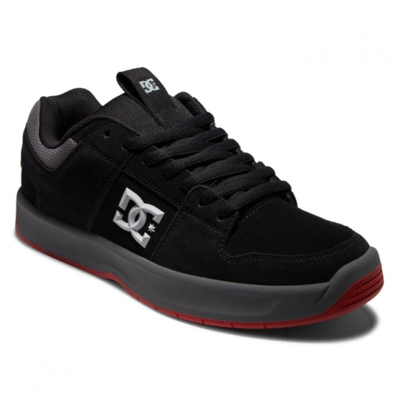 Chaussure Skate DC Lynx Zero Noir Grise Rouge Homme | DDU-3435847