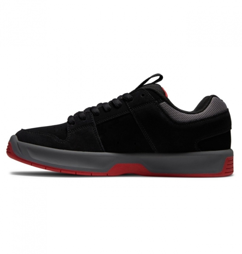 Chaussure Skate DC Lynx Zero Noir Grise Rouge Homme | DDU-3435847