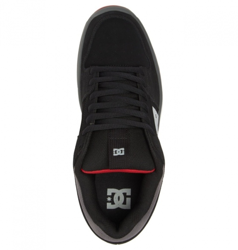 Chaussure Skate DC Lynx Zero Noir Grise Rouge Homme | DDU-3435847