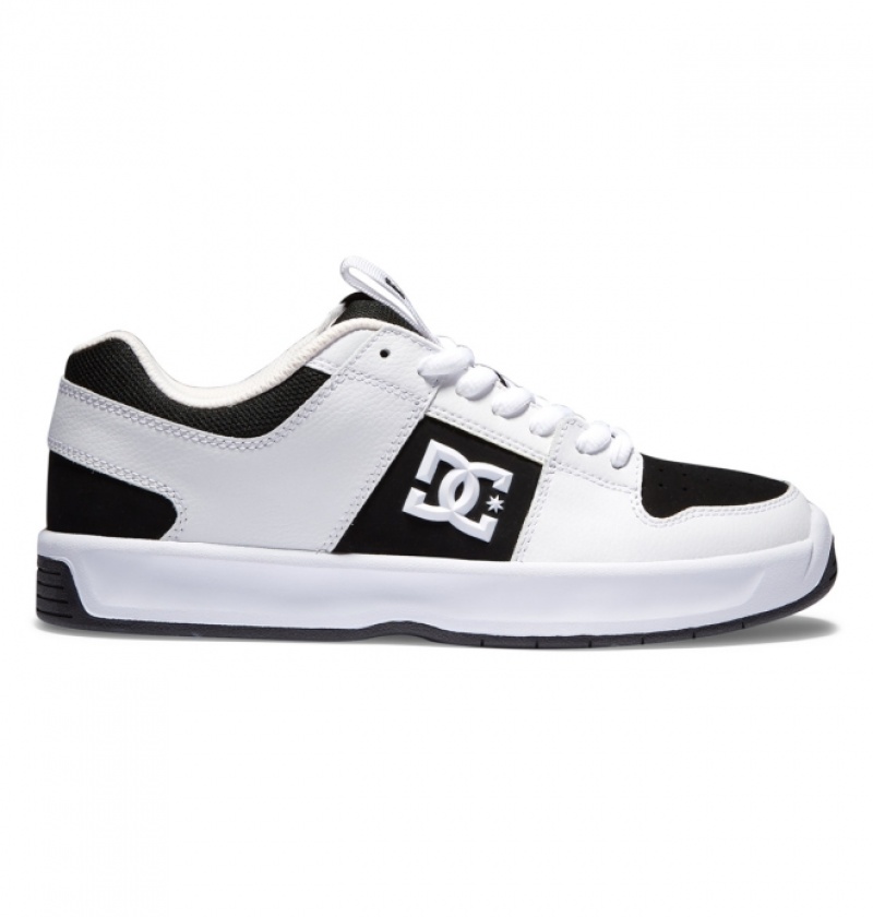 Chaussure Skate DC Lynx Zero Blanche Noir Homme | YCT-4913275