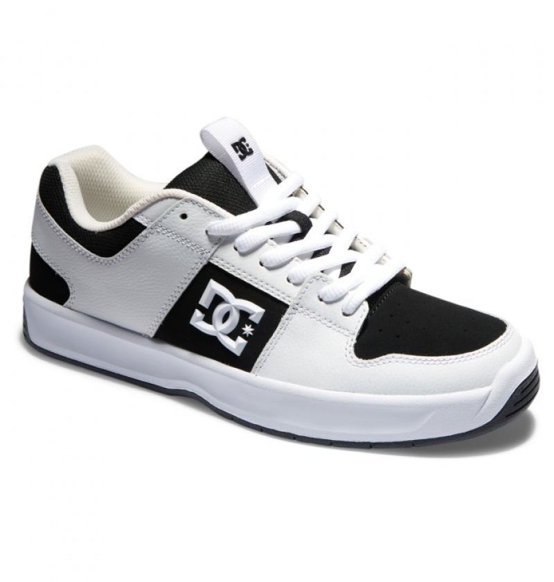 Chaussure Skate DC Lynx Zero Blanche Noir Homme | YCT-4913275